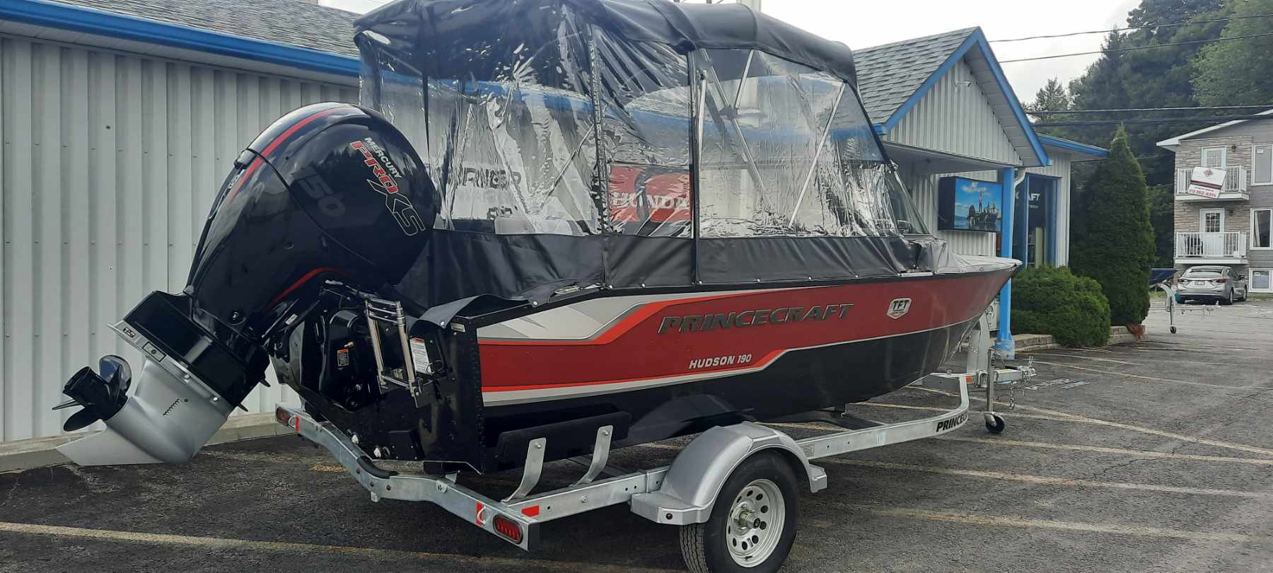 VENDU  2025 Princecraft Hudson 190 WS, 150 Pro XS (Stock # 29534)(69,900.00$)
